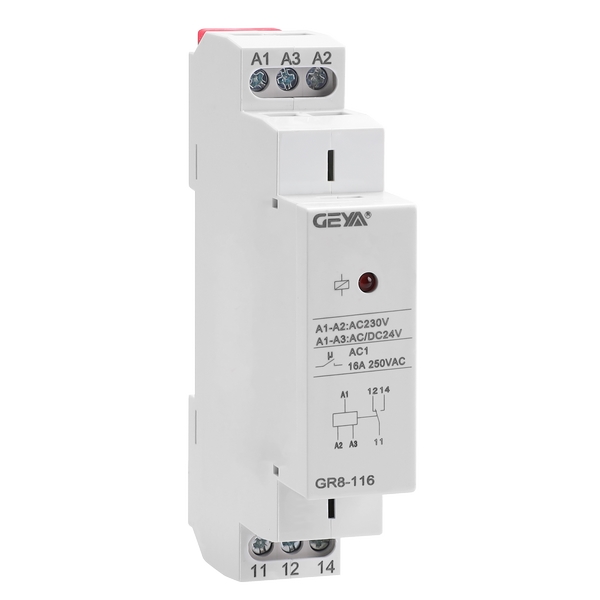 GR8-116/208/308/316模塊化中間繼電器